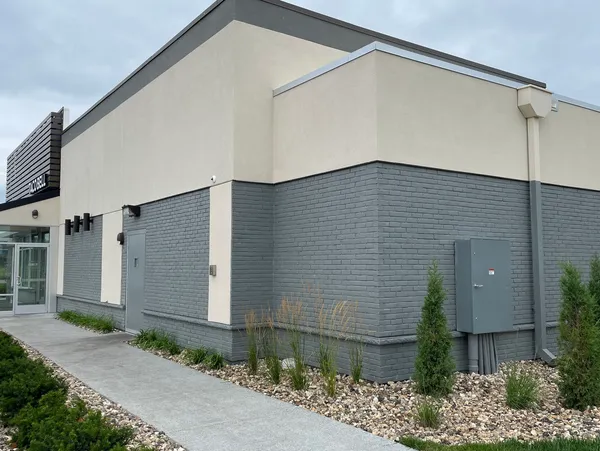 Brick exterior surface